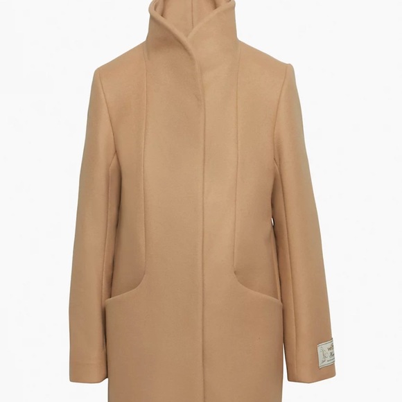Aritzia Cocoon Coat - Camel - Picture 2 of 3